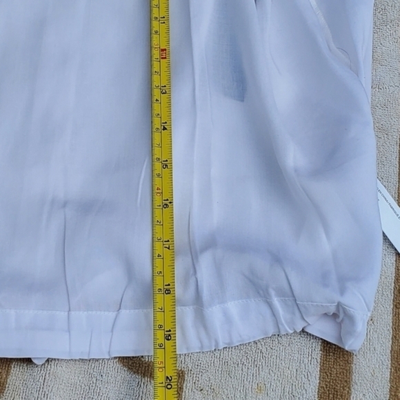 Eloqui sleeveless tie blouse 1X‎ - Picture 5 of 9